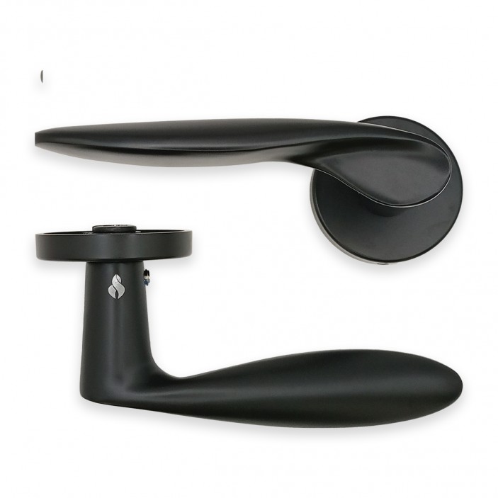 IVENTO Door handle LUX, black 29L.045-046-047.16 - Interior door handle sets IVENTO Door handle LUX, black Interior door handle sets