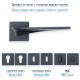 IVENTO Interior and exterior door handle, black 29L.125-126-127.16 - Handles for interior and exterior doors Elegance IVENTO Interior and exterior door handle, black Handles for interior and exterior doors Elegance