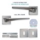 IVENTO Interior and exterior door handle,inox 29L.125-126-127.08 - Handles for interior and exterior doors Elegance IVENTO Interior and exterior door handle,inox Handles for interior and exterior doors Elegance