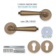 IVENTO Interior and exterior door handle, Old Gold 29L.150-151-152.05 - Handles for interior and exterior doors Elegance IVENTO Interior and exterior door handle, Old Gold Handles for interior and exterior doors Elegance