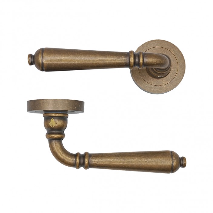 IVENTO Interior and exterior door handle, Old Gold 29L.150-151-152.05 - Handles for interior and exterior doors Elegance IVENTO Interior and exterior door handle, Old Gold Handles for interior and exterior doors Elegance