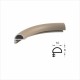 Rubber door seal with side round tongue 10mm. 30. Interior door accessories