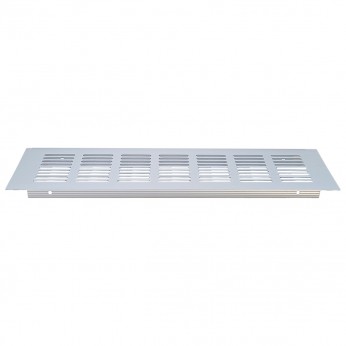 IVENTO Aluminum grilles with ventilation holes - Matt Chrom 30. Interior door accessories