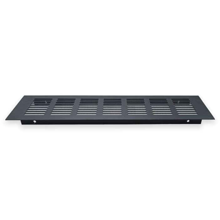 Aluminium vent grille 80mm. - Black 30L.600.25-30-45-50-60.26 - 30. Interior door accessories Aluminium vent grille 80mm. - Black 30. Interior door accessories
