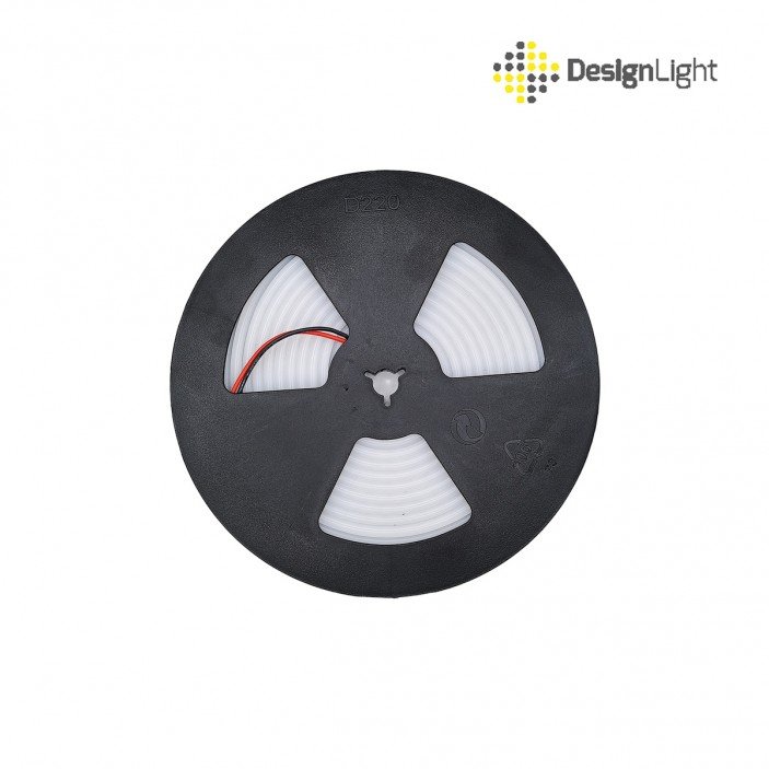 Гъвкава неонова осветителна лента влагоустойчива - 2400K  6x12 mm (100 LED/m 5m roll), 24V DC, IP65, 13W/m 31. Осветителни тела за мебели