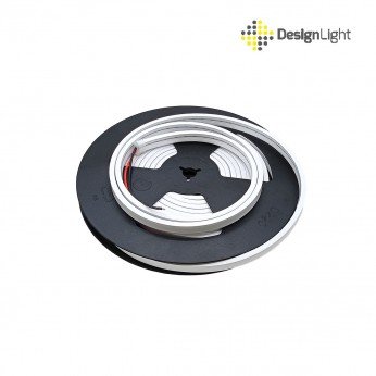 Гъвкава неонова осветителна лента влагоустойчива - 2400K  6x12 mm (100 LED/m 5m roll), 24V DC, IP65, 13W/m