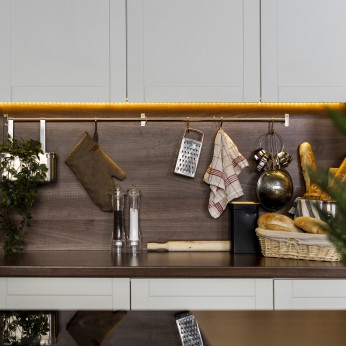 Aluminum profile SCYLINE for LED strip for 18 mm panel Furniture LED lighting