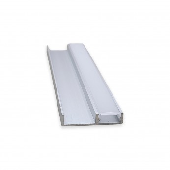 Aluminum profile FLOOR LINE for LED strip and 18 mm panel Furniture LED lighting