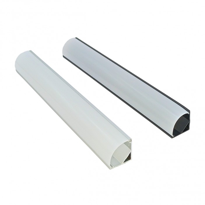 IVENTO Corner aluminum profile for LED strip 16x16mm, 3m. 31L.210.05 - Furniture LED lighting IVENTO Corner aluminum profile for LED strip 16x16mm, 3m. Furniture LED lighting