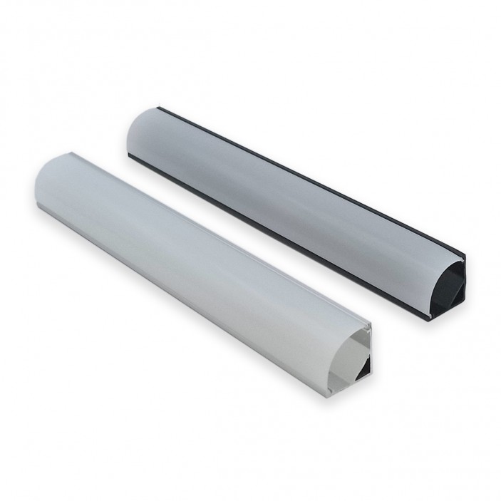 IVENTO Corner aluminum profile for LED strip 16x16mm, 3m. 31L.210.05 - Furniture LED lighting IVENTO Corner aluminum profile for LED strip 16x16mm, 3m. Furniture LED lighting