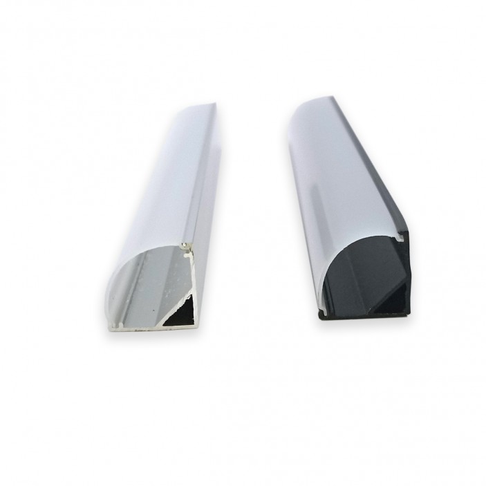 IVENTO Corner aluminum profile for LED strip 16x16mm, 3m. 31L.210.05 - Furniture LED lighting IVENTO Corner aluminum profile for LED strip 16x16mm, 3m. Furniture LED lighting