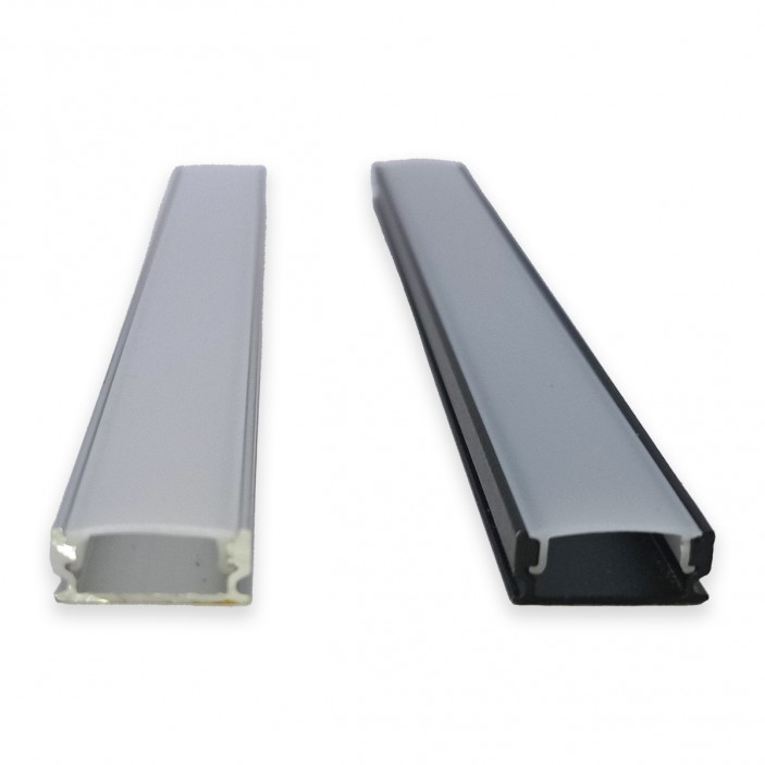 IVENTO Straight aluminum profile for LED strip 7x17mm, 3m. 31L.218.05-16 - 31. Furniture LED lighting IVENTO Straight aluminum profile for LED strip 7x17mm, 3m. 31. Furniture LED lighting
