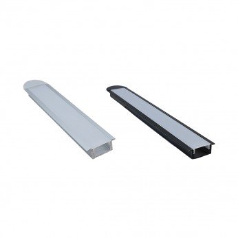 IVENTO Вкопаем алуминиев профил за LED лента 17х22 мм, 3 м. 31. Осветителни тела за мебели
