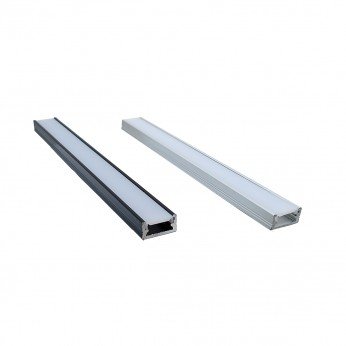 IVENTO Прав алуминиев профил за LED лента 14мм, 3м. 31. Осветителни тела за мебели