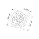 LED лампа OVAL 2W 31. Осветителни тела за мебели