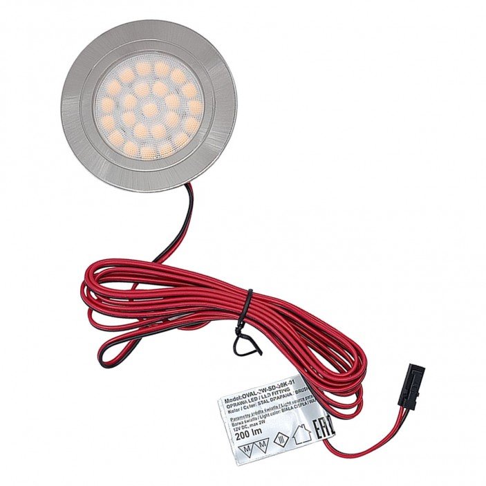 LED лампа OVAL 2W 31. Осветителни тела за мебели