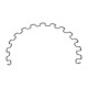 Zig-Zag Spring on sizes 32L.110T.58-60 - 32. Decorative furniture accessories Zig-Zag Spring on sizes 32. Decorative furniture accessories