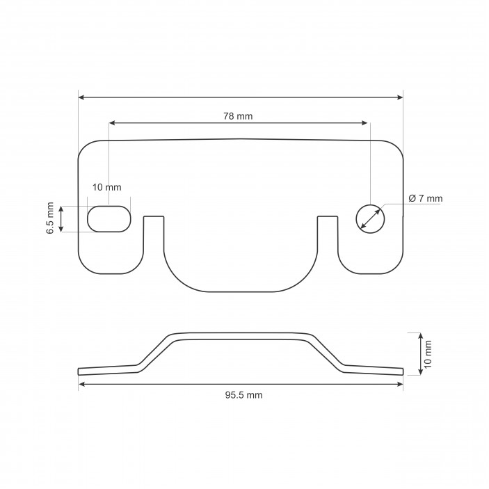 IVENTO Fastening bracket 32L.010.03 - Decorative furniture accessories IVENTO Fastening bracket Decorative furniture accessories