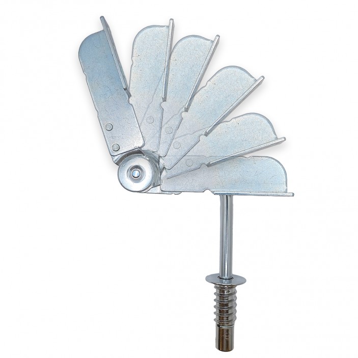 IVENTO Механизъм за облегалка за глава 6 степени с втулка Консумативи за мека мебел