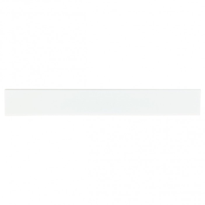 White volumetric decorative edge banding for furniture with adhesive tape 33. PVC and MDF Mouldings