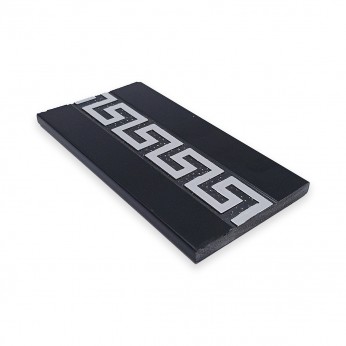 Decorative edging for doors, cabinets and panels (Versace) Profile 8008 33L.101.02 - 33. PVC and MDF Mouldings Decorative edging for doors, cabinets and panels (Versace) Profile 8008 33. PVC and MDF Mouldings