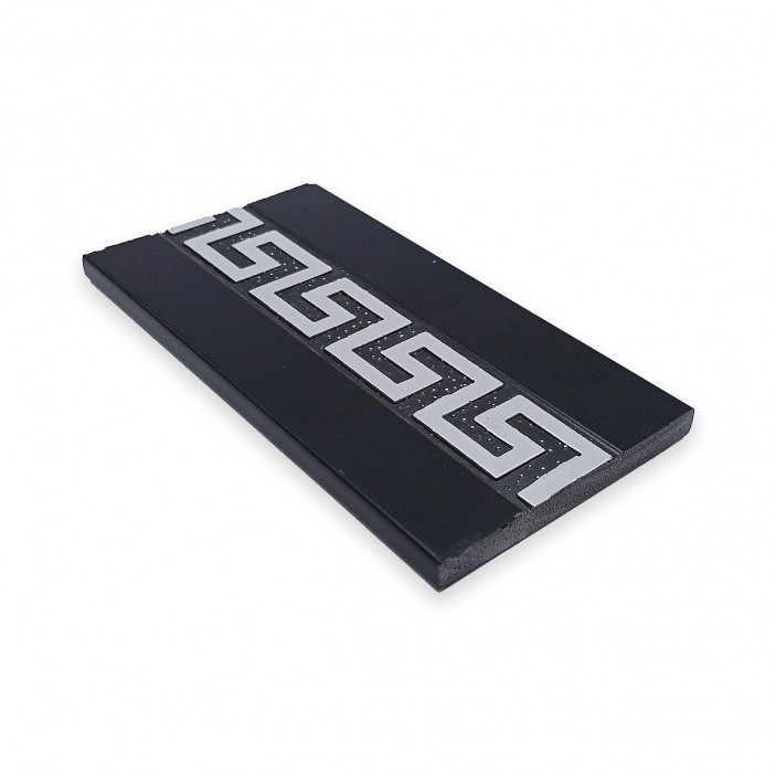 Decorative edging for doors, cabinets and panels (Versace) Profile 8008 33. PVC and MDF Mouldings