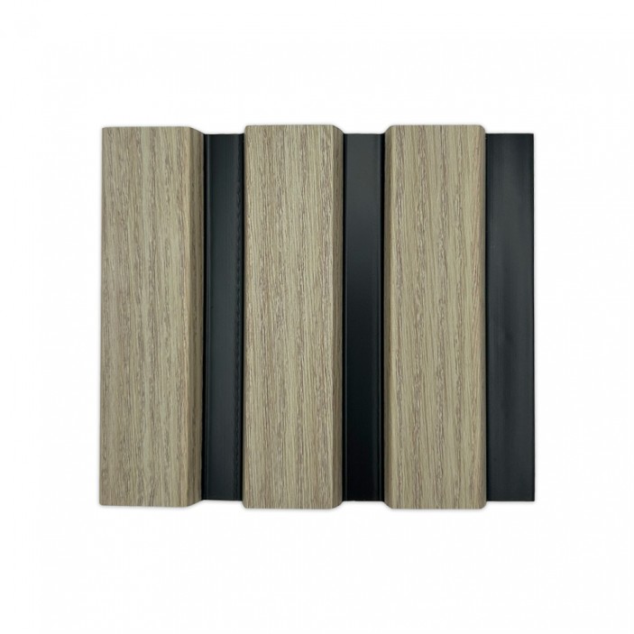 Стенен панел Natural Oak -Black 33. ПВЦ и МДФ Профили