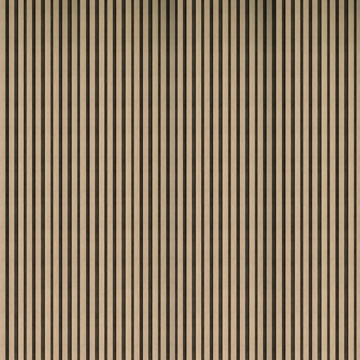 Стенен панел Natural Oak -Black 33. ПВЦ и МДФ Профили