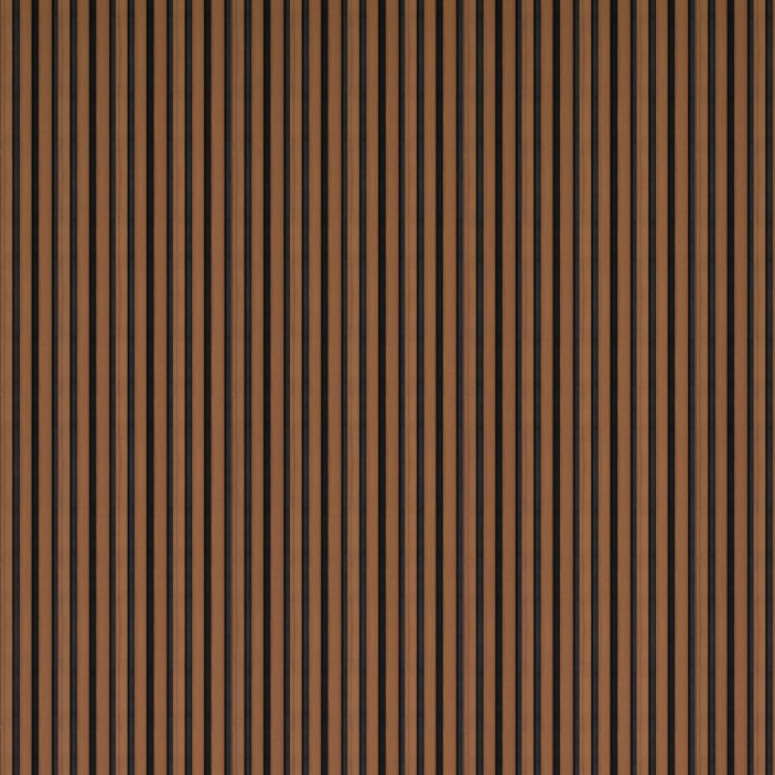 Стенен панел Golden Teak- Black 33. ПВЦ и МДФ Профили