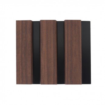 Стенен панел Dark Walnut Matte- Black