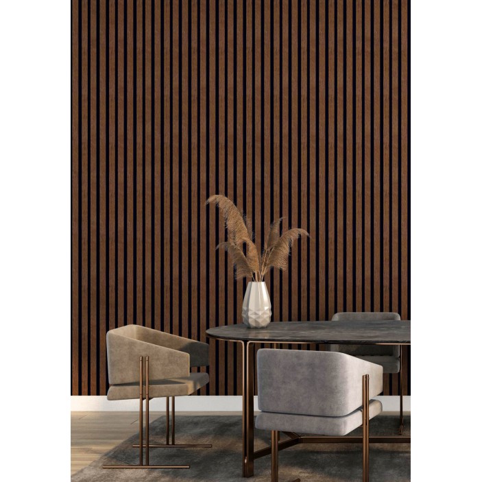 Стенен панел Dark Baroque- Black 33. ПВЦ и МДФ Профили