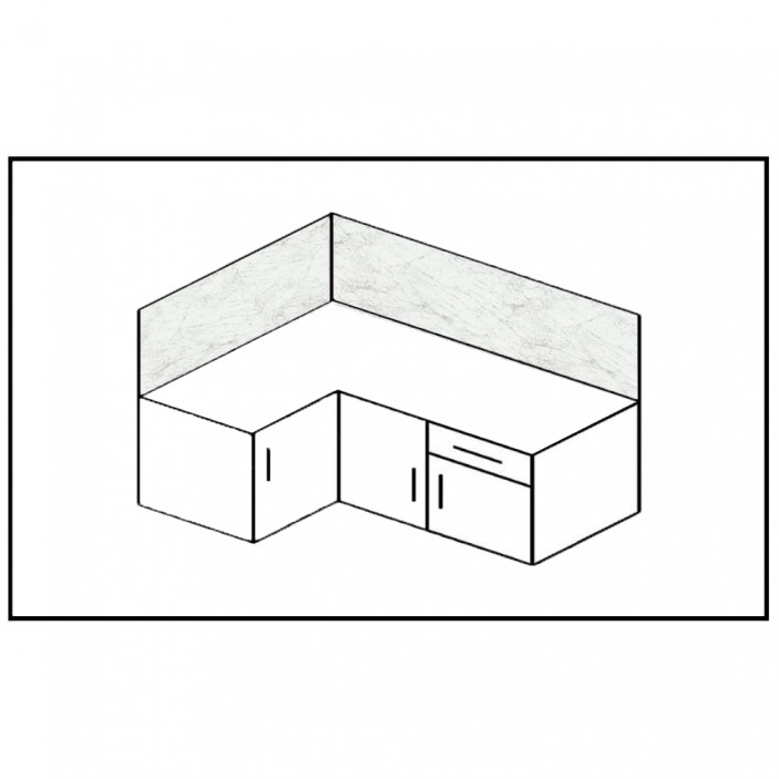 Кухненски гръб, бял мрамор, 502 M 34. Плотове и гърбове