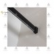 Wardrobe lever with LED strips profile - SLIM, black Wardrobe fittings and accessories