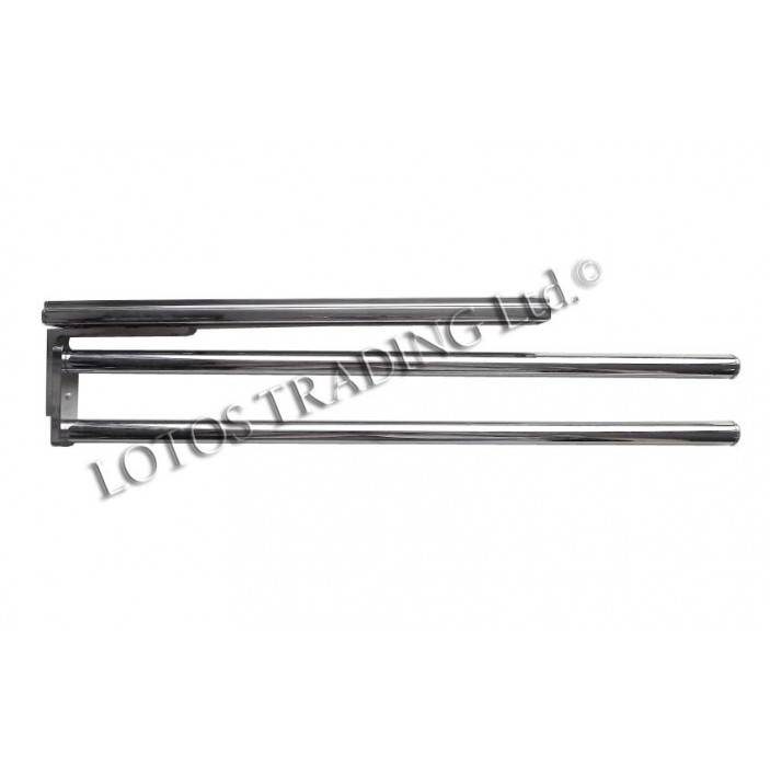 Double pull-out towel hanger 24L.360.02 - Bathroom accessories Double pull-out towel hanger Bathroom accessories