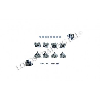 Sliding door mechanism for shower cabin Bathroom accessories