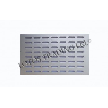 Aluminium vent grille 120mm. Interior door accessories
