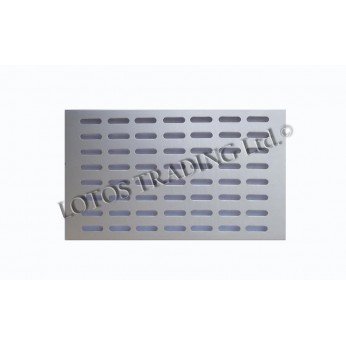 Aluminium vent grille 120mm.