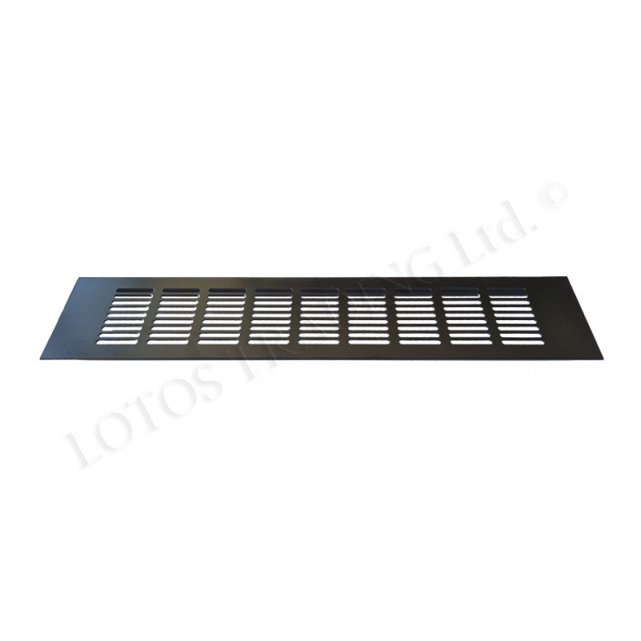 Aluminium vent grille 80mm. - Black 30L.602.03 - Interior door accessories Aluminium vent grille 80mm. - Black Interior door accessories