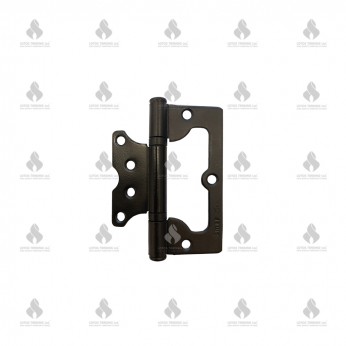 Interior door hinge, 2mm and 2.5mm, Black Interior door accessories