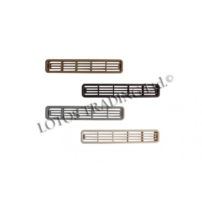 Plastic vent grille 35х204mm. 30L.631.02-13 - Interior door accessories Plastic vent grille 35х204mm. Interior door accessories