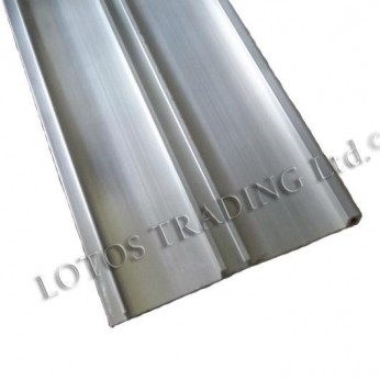 Алуминиев гладък цокъл Н 10/12 инокс Аксесоари за кухня