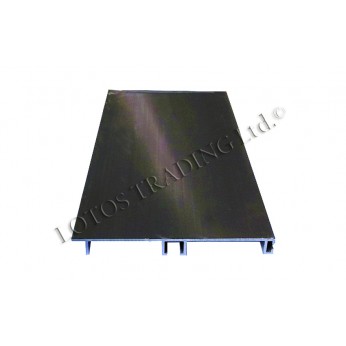 Алуминиев гладък цокъл Н 10/12 инокс Аксесоари за кухня