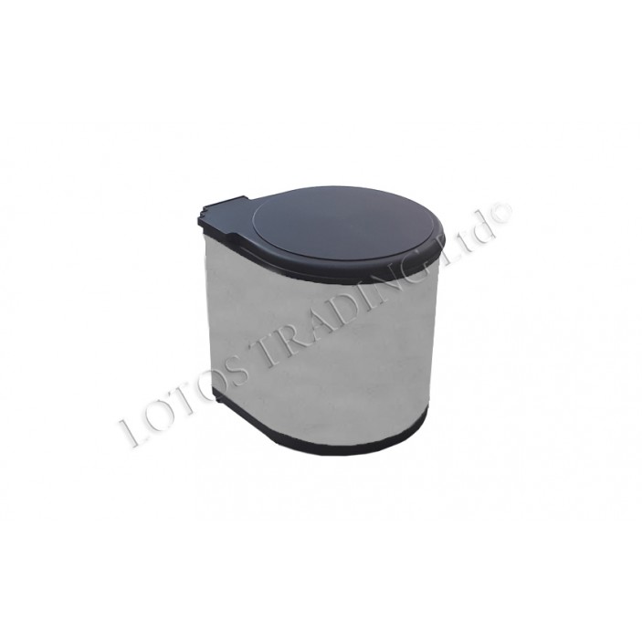 Aluminium door mounted bin - 11L 19L.100.22-23 - Kitchen accessories Aluminium door mounted bin - 11L Kitchen accessories