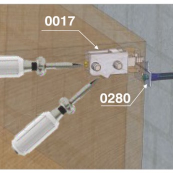 MESSAN Cabinet hanger DASET - left and right Kitchen accessories