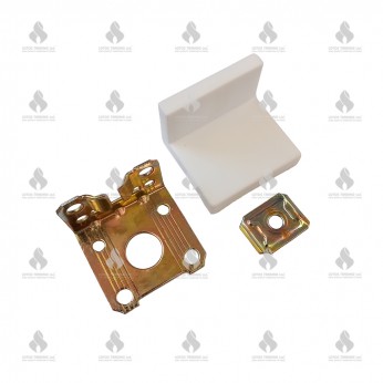 IVENTO LUX L-shaped cabinet hanger , white/brown 1.5mm.  Kitchen accessories