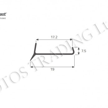 Waterproof underprofile chipboard 18mm Kitchen accessories