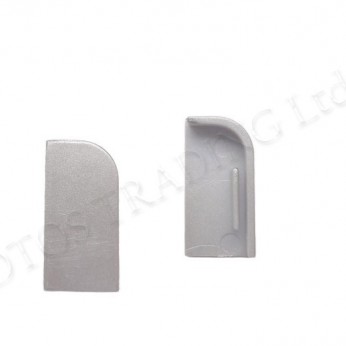 End cap for Small wall seal profile, white Kitchen accessories