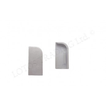 End cap for Small wall seal profile, white End cap for Small wall seal profile, white
