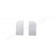 End cap for Small wall seal profile, white Kitchen accessories