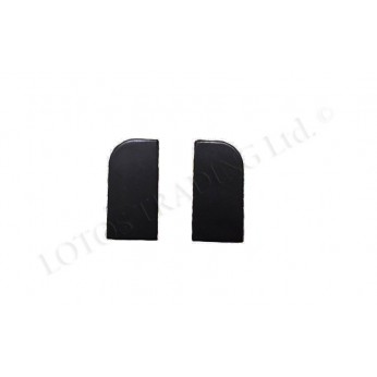 End cap for Small wall seal profile, black